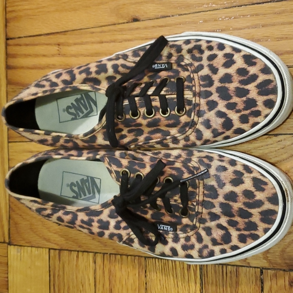 Vans Cheetah Print Sneakers